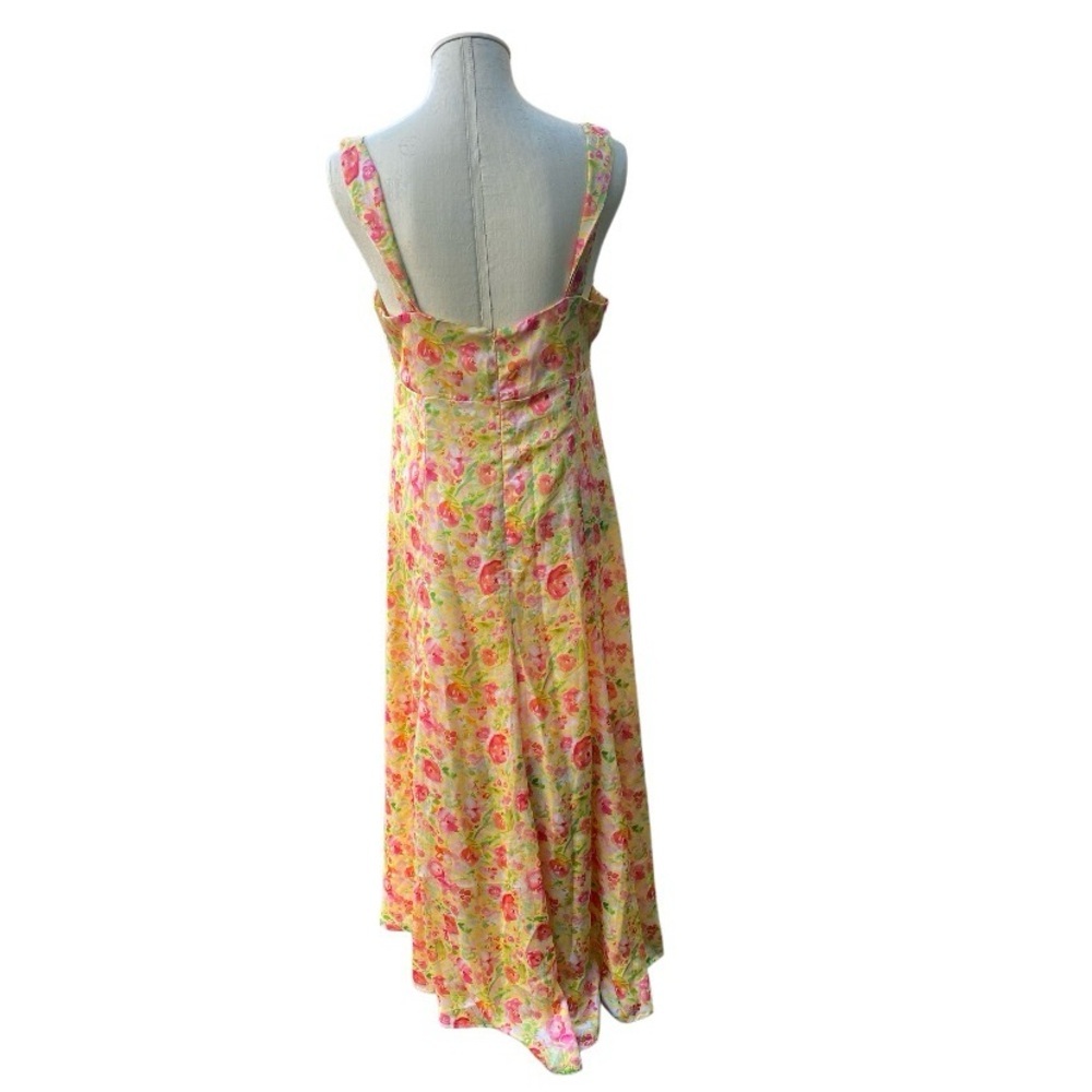 NWOT ASTR  Twist Bust Midi Dress size L - Picture 7 of 11